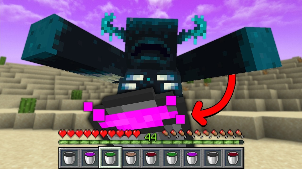 J'ai SURVÉCU 24h en BUVANT tous les MOBS !