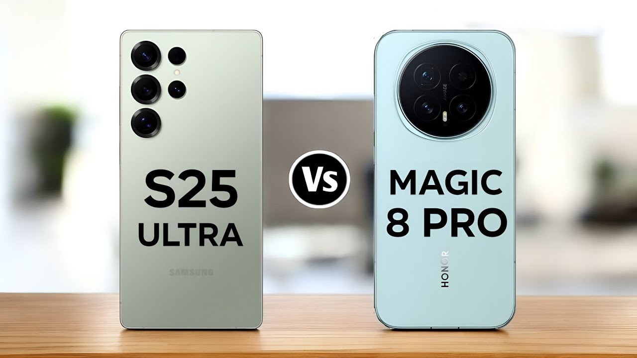 Samsung galaxy S25 Ultra Vs Honor Magic 8 Pro