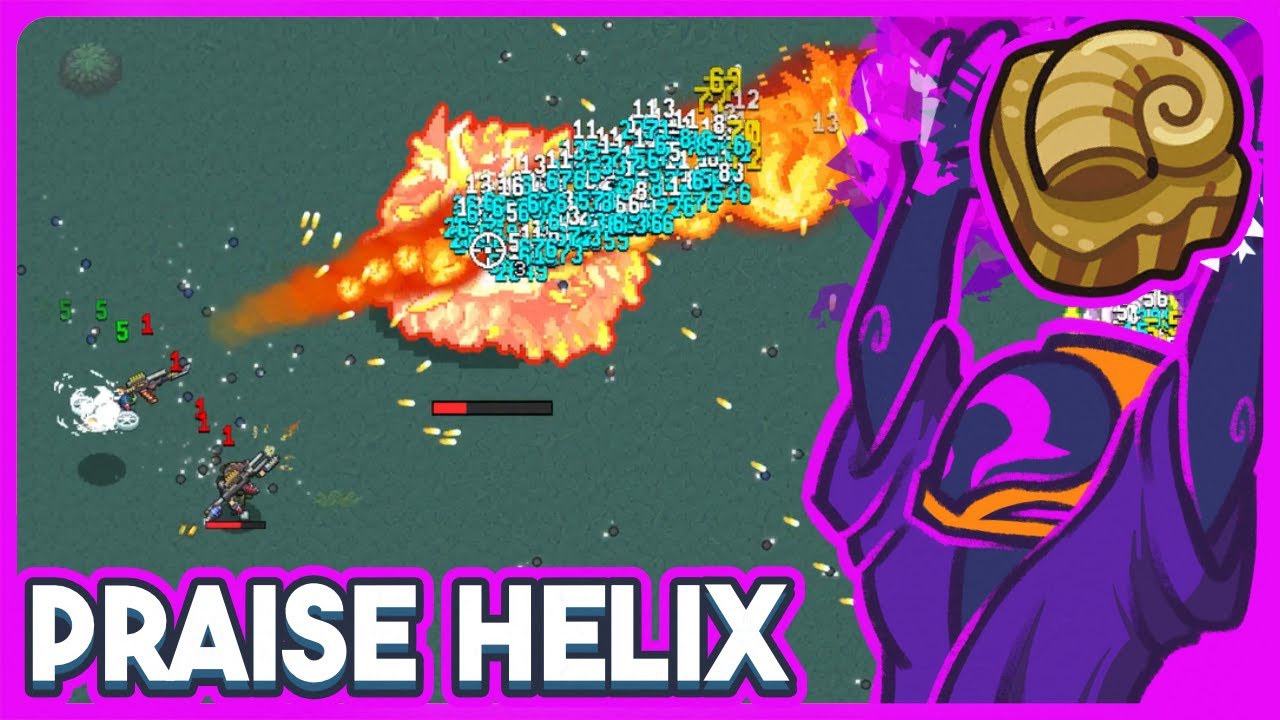 Overpowered Helix Shotgun (Flamethrower) Deletes Bosses! - NIMRODS: Guncraft Survivor
