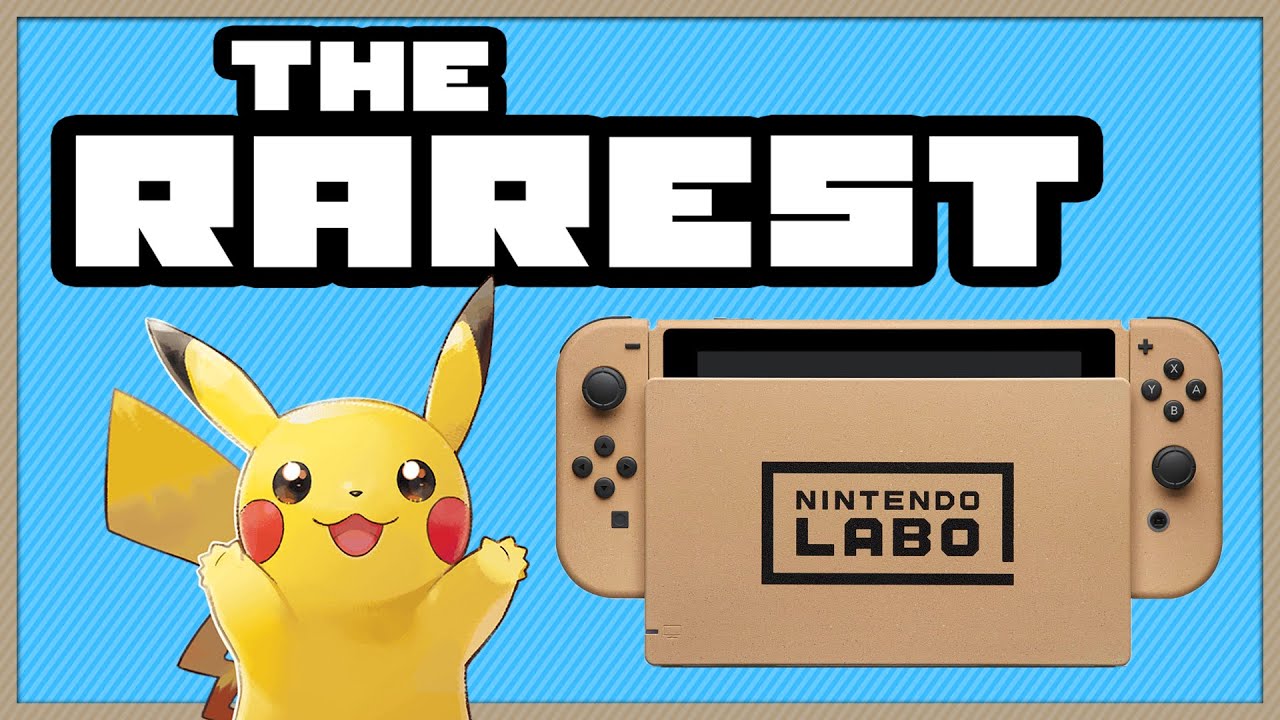 Самые редкие консоли Nintendo Switch, выпущенные на данный момент