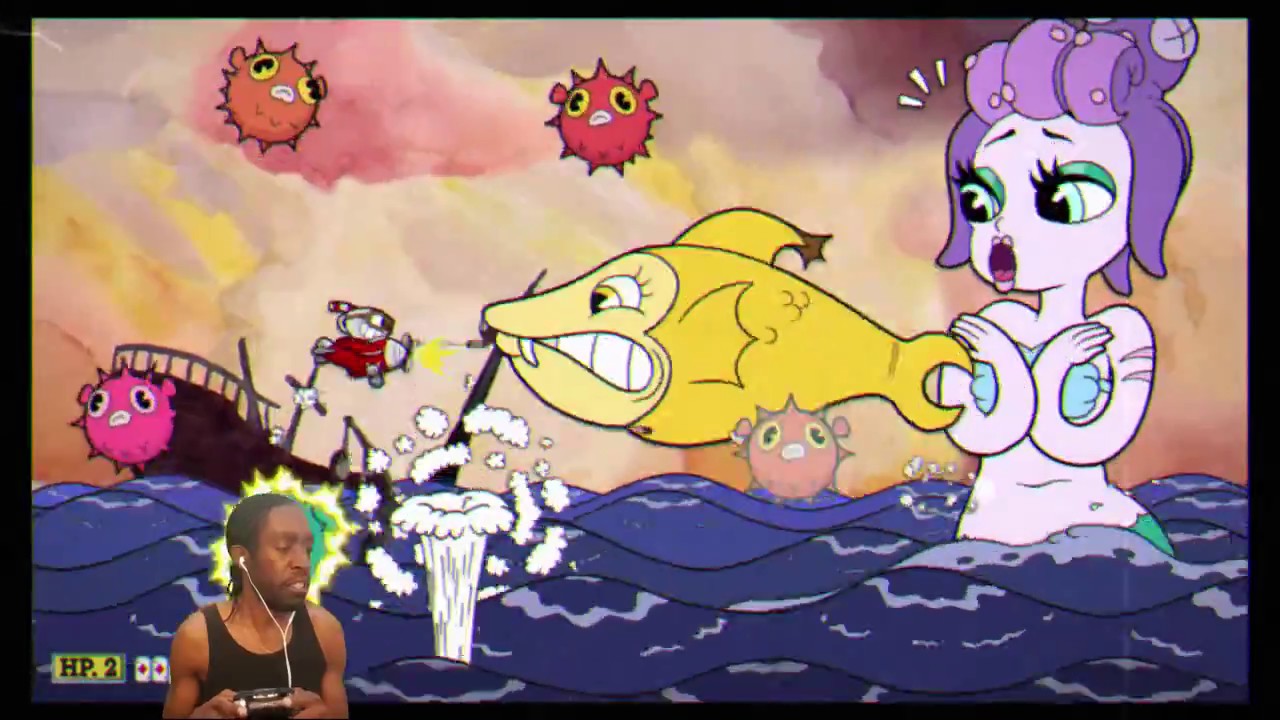 First time fighting Cala Maria CUPHEAD