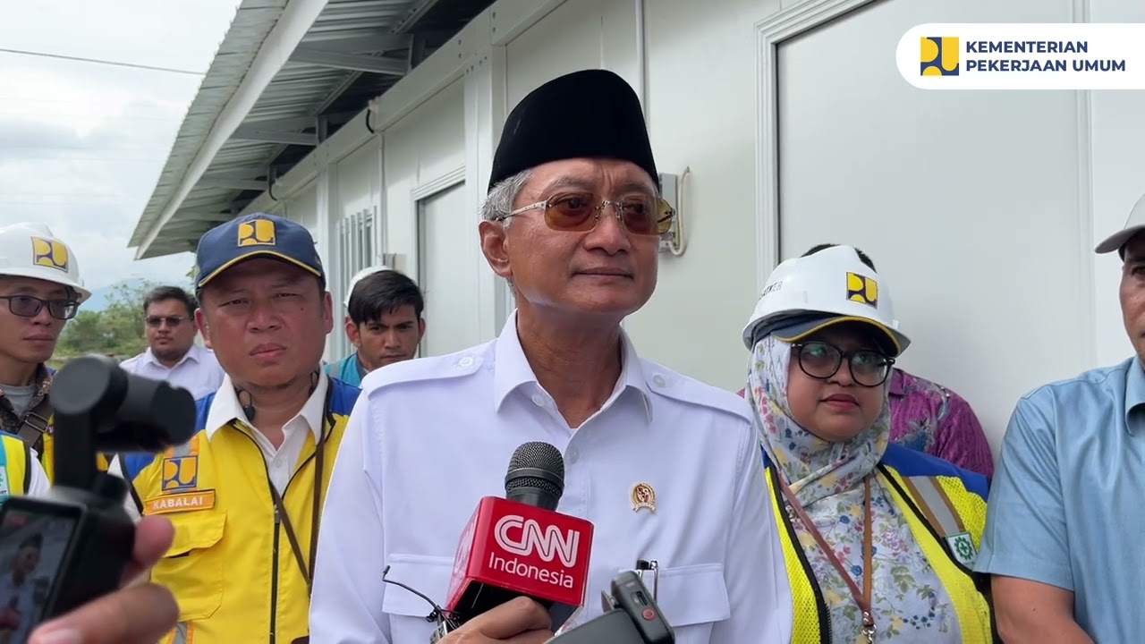 Menteri Dody tinjau pembangunan Huntara Modular Bener Meriah Aceh