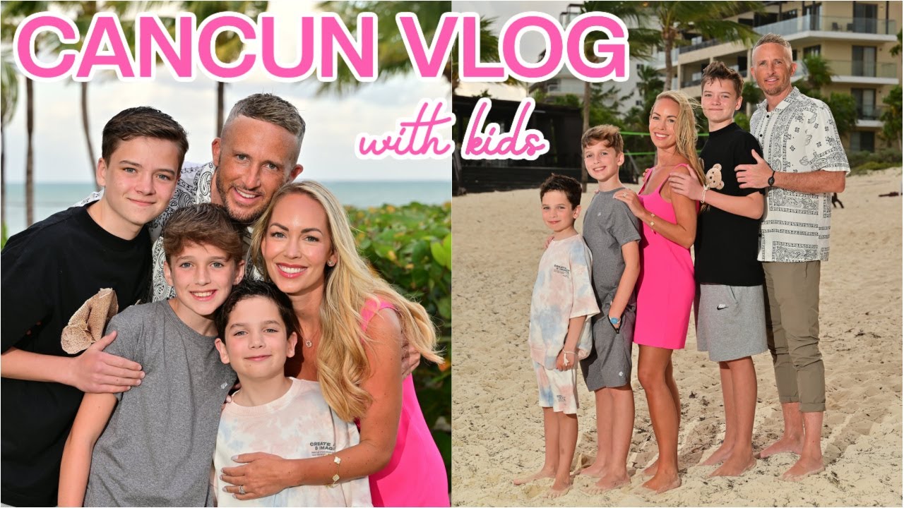 Come to Mexico with us 🇲🇽 Travel Vlog + review of Royalton Riviera Cancun 🏝️
