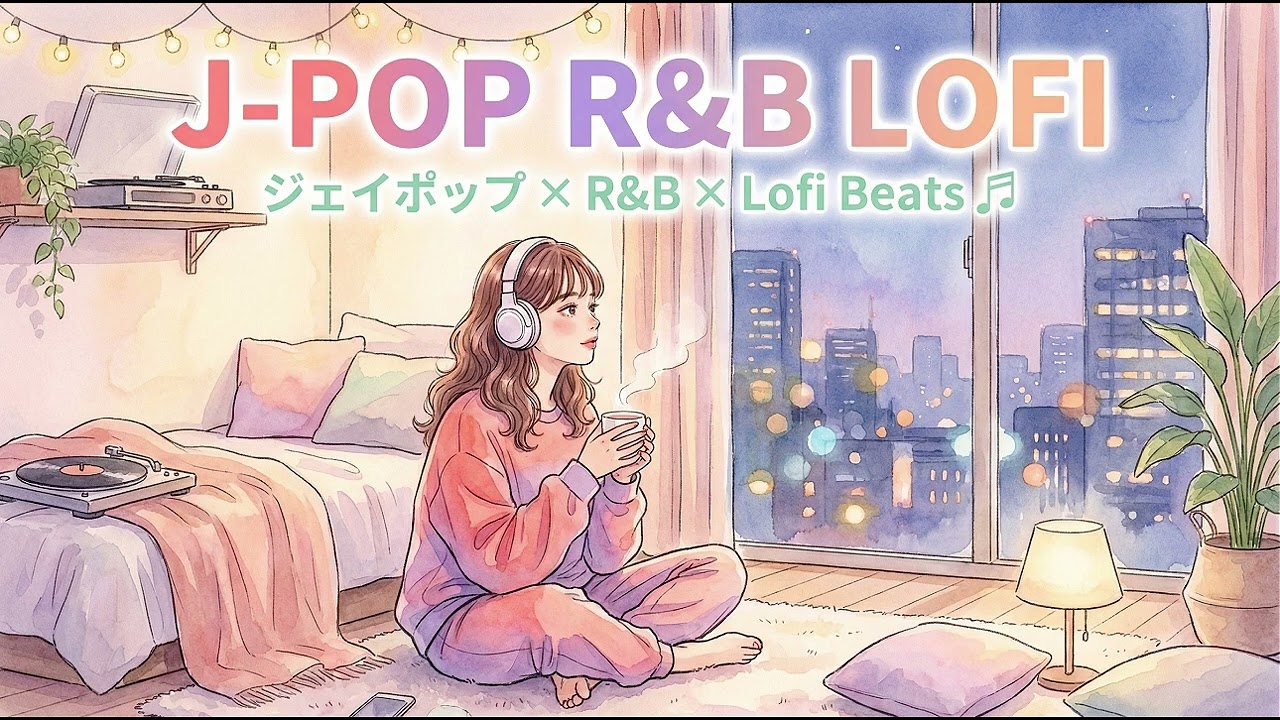 J-Pop R&B Lofi | 日系都市夜 Chill Beats for Study & Relax