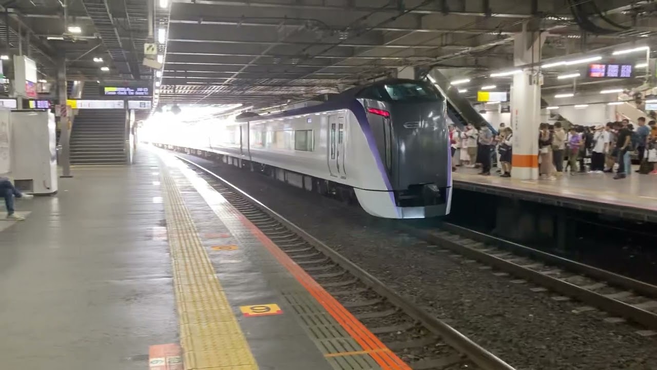 立川駅　3番線　中央線　到着・発車