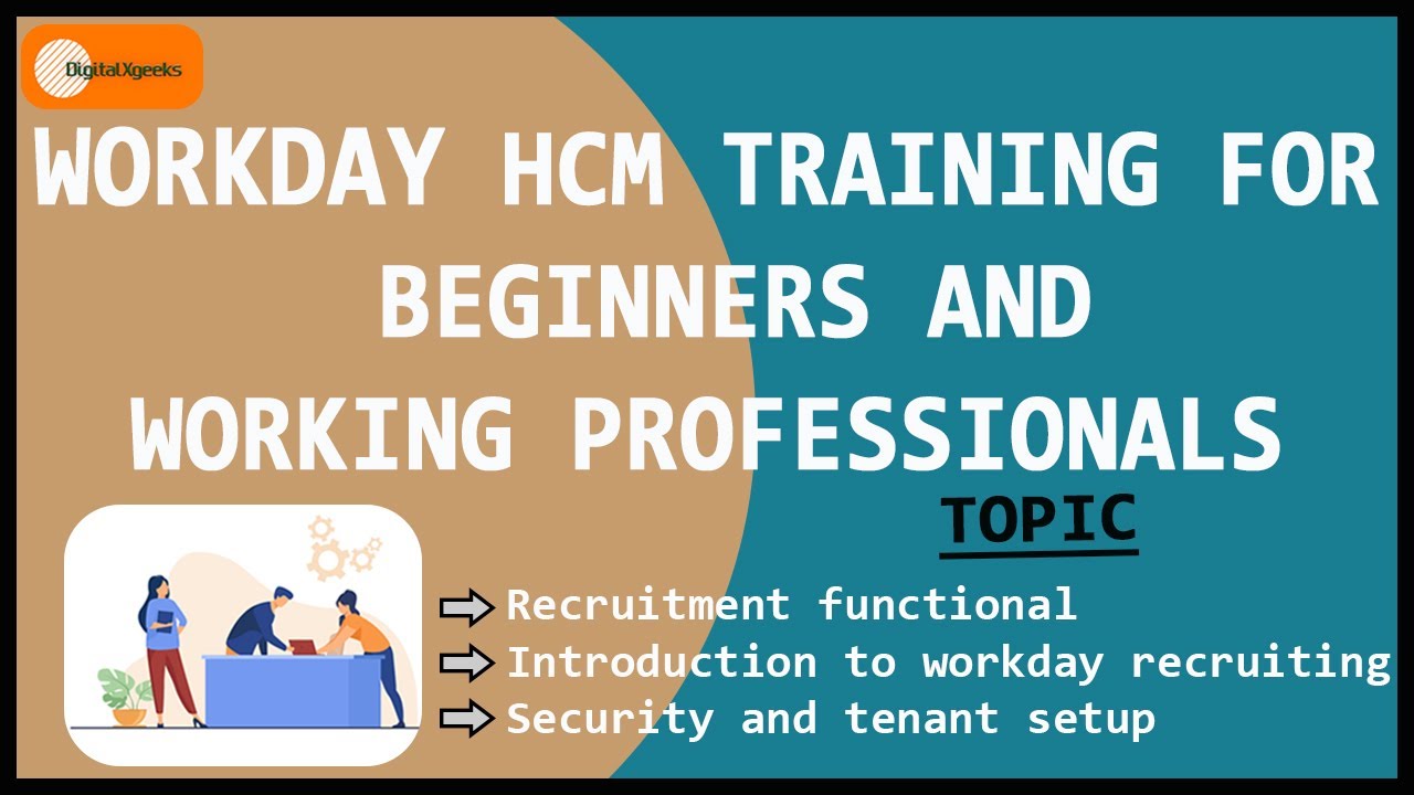 WORKDAY RECRUITING | TENANT SETUP - WORKDAY HCM TRAINING FOR BEGINNERS AND WORKING PROFESSIONALS