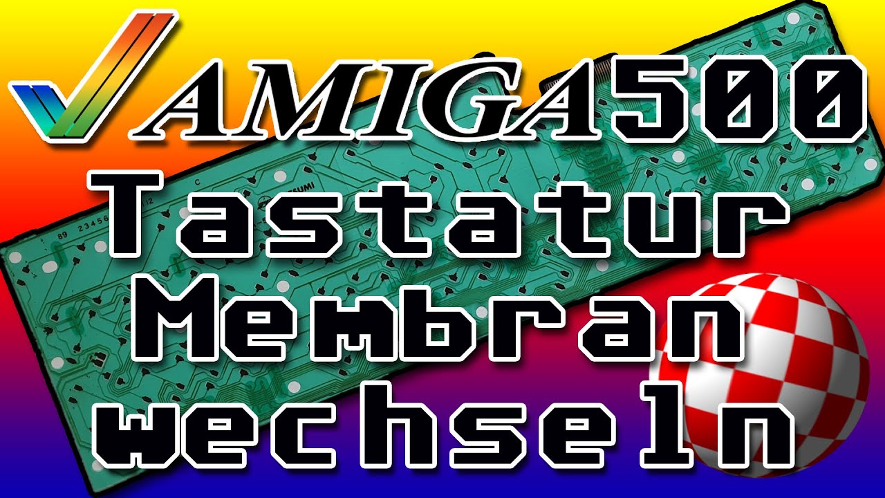 #1495 Hardware Special: Amiga 500 Tastatur Membran tauschen