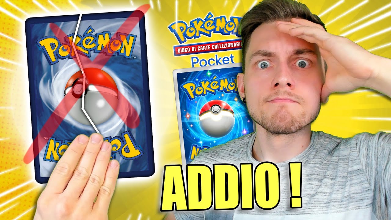 Le CARTE Pokèmon SCOMPARIRANNO PER SEMPRE ?! Il 