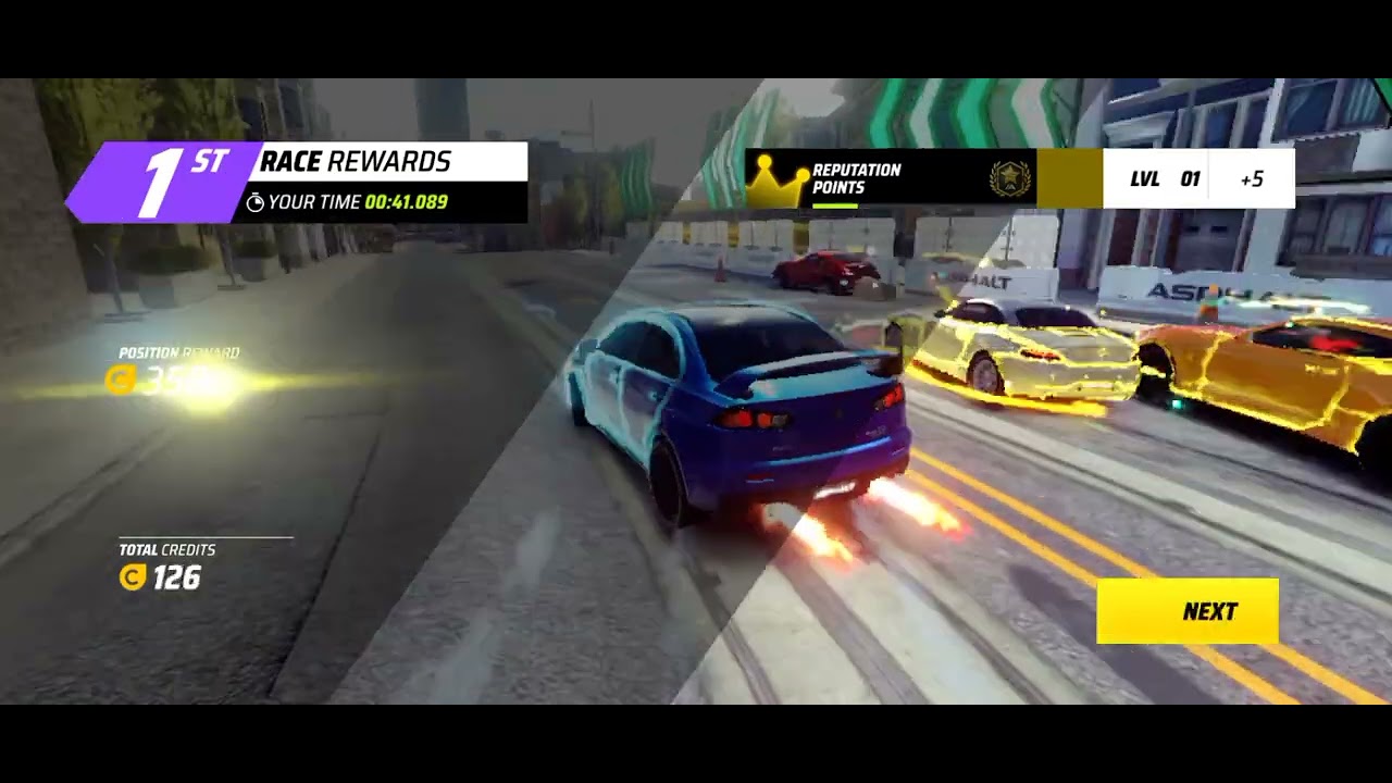 I played asphalt legends for the first time 