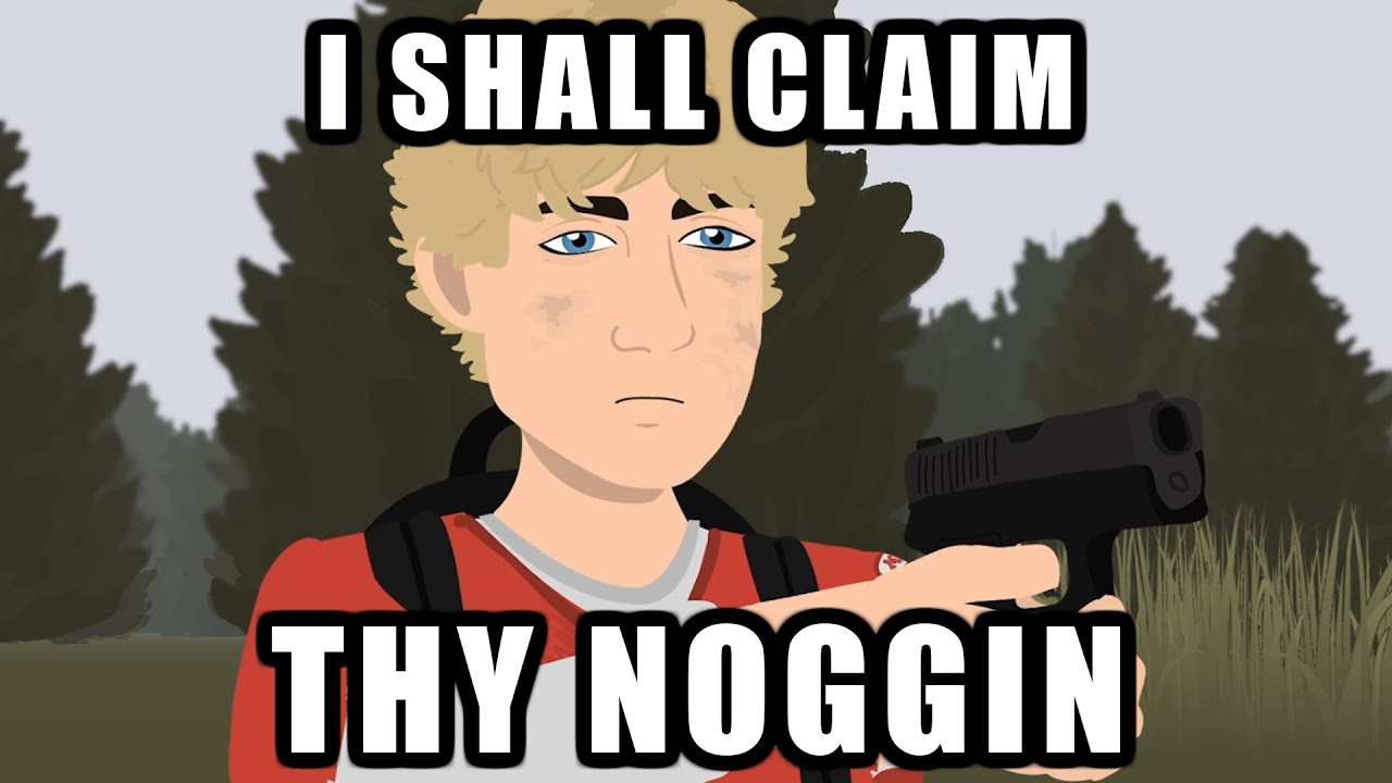 when you give a british person a gun
