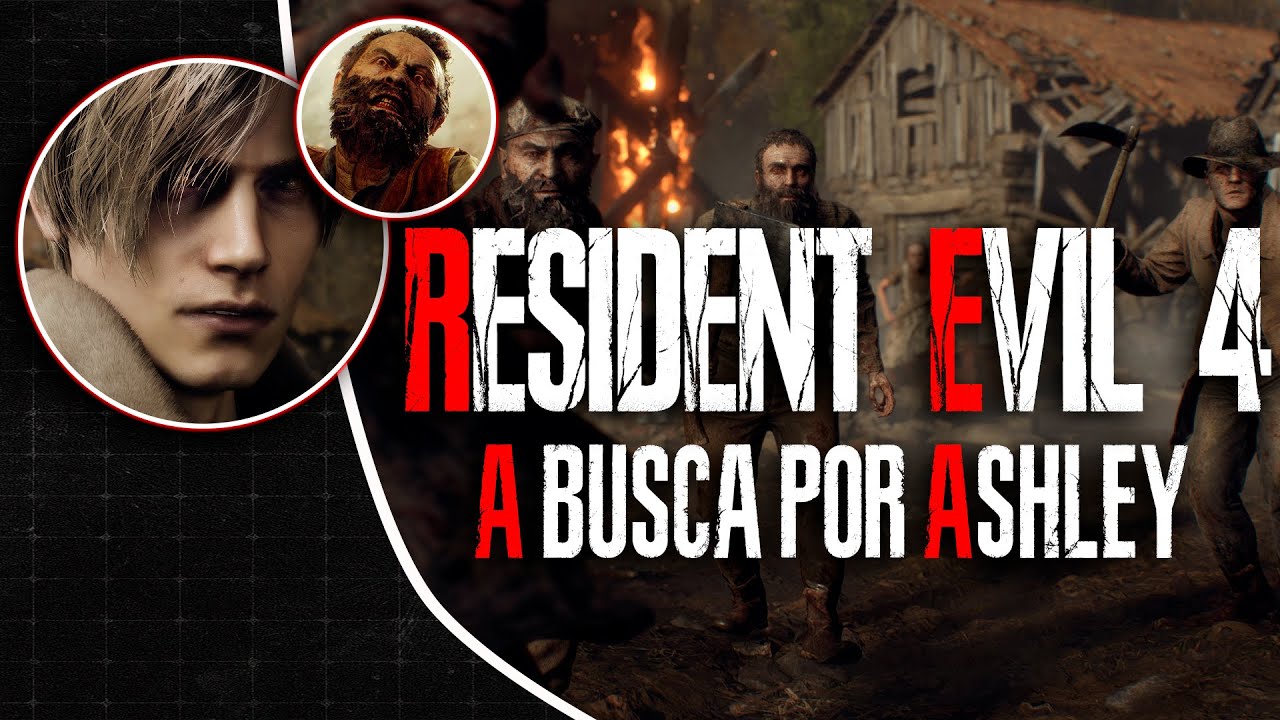 Resident Evil 4 Remake - O INÍCIO de GAMEPLAY - LOCALIZANDO o PARADEIRO de Ashley