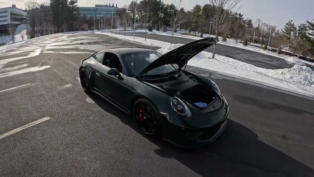2018 Porsche 911 GT3 Touring PTS Brewster Green Test Drive and Walk Around
