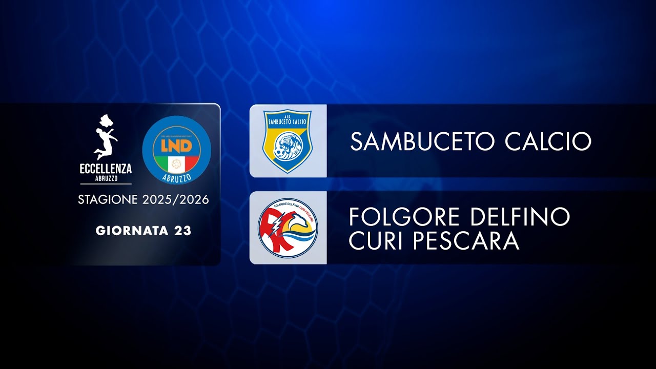 Eccellenza | 23° giornata | Sambuceto - Folgore Delfino Curi Pescara (0-1)