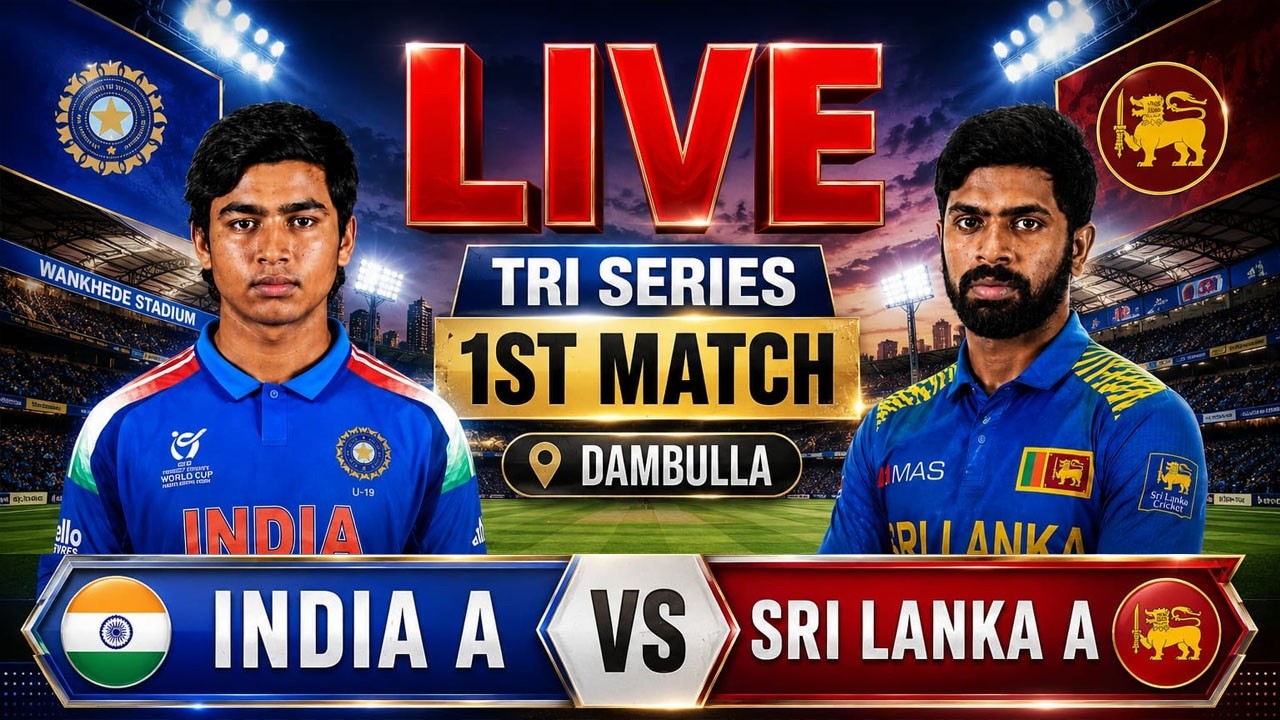 Live: India-A vs Sri Lanka-A | 1st Match | Live Cricket Score & Commentary 2nd Innings