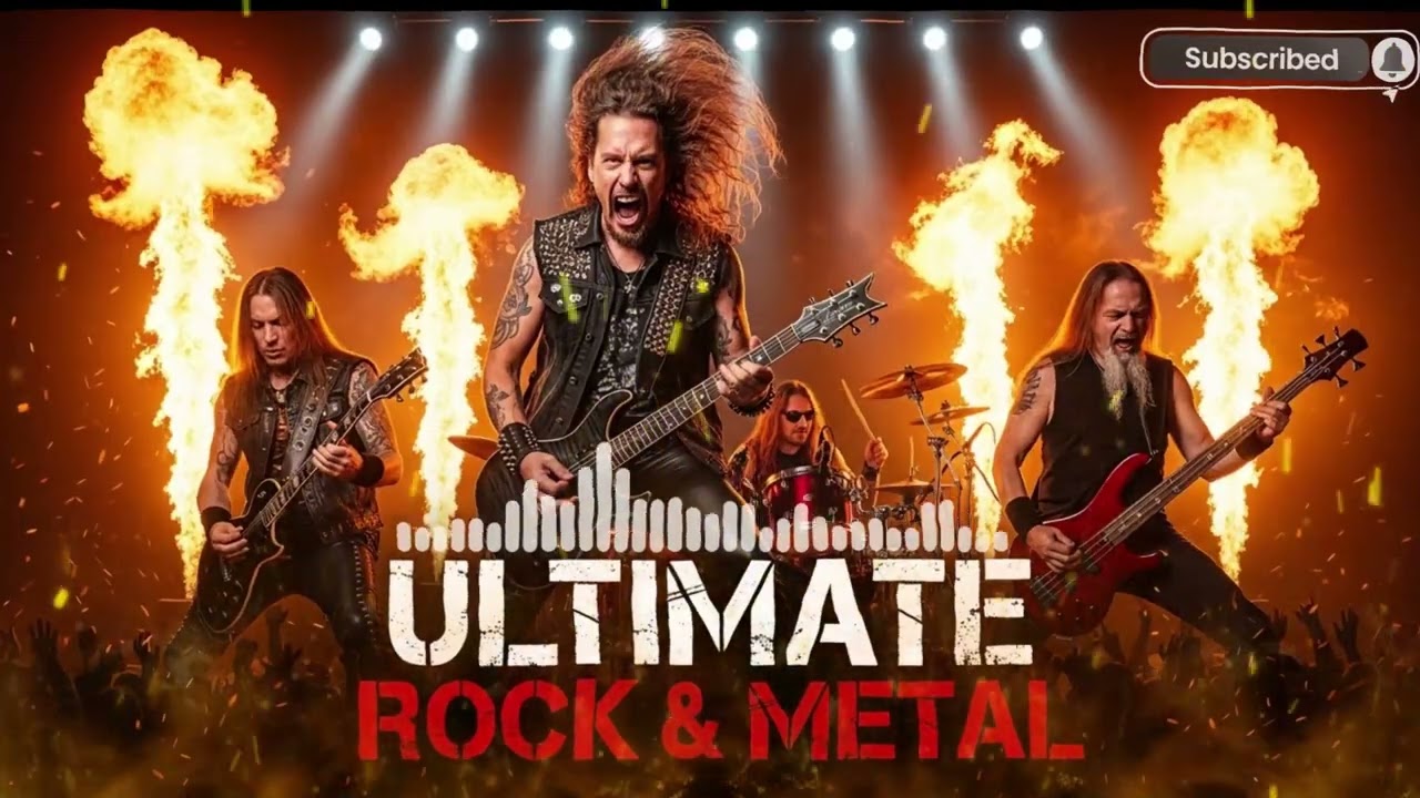 Metallica, Iron Maiden, Judas Priest, Slayer, Megadeth — Kings of Heavy & Thrash Metal