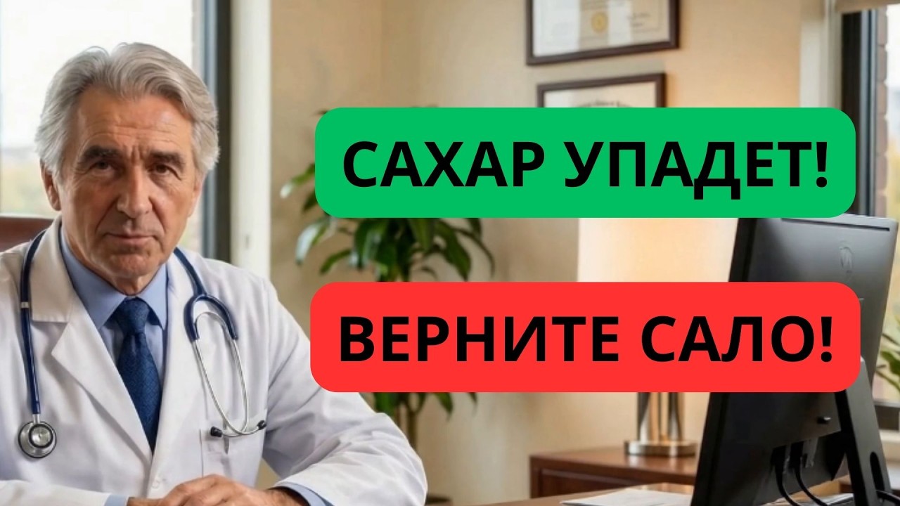 ЕШТЕ САЛО И СНИЖАЙТЕ САХАР! Парадоксальный метод борьбы с диабетом. Давид Астахов