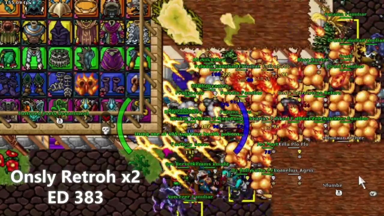 Varios lvl 1000 masacrados con puros bombitas, si no los comanda chapi o mapuchi no hacen nada o que