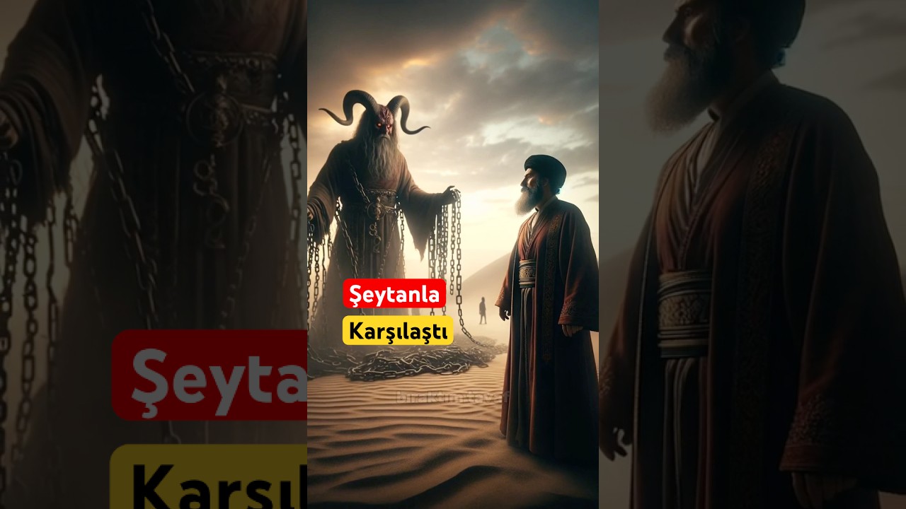 Блаженный человек, встретившийся с дьяволом #друг #беязид-и бестами #история #ислам #любовь