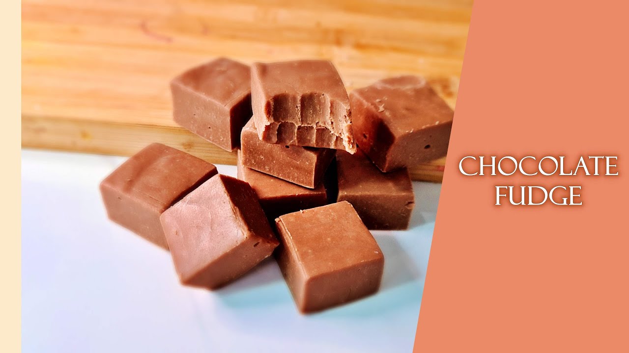 Classic Chocolate Fudge | 3 ingredients recipe | RT CHOCOS