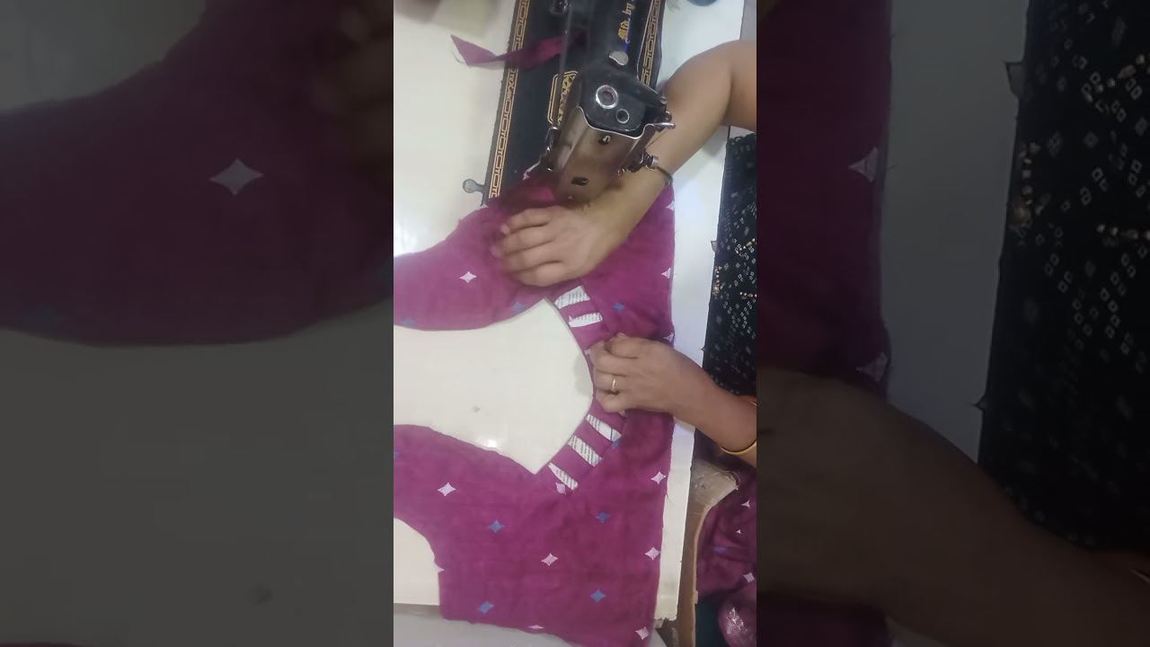 ब्लाउज डिजाइन बॅक नेक सोपी पद्धत टीचिंग एंड कटिंग