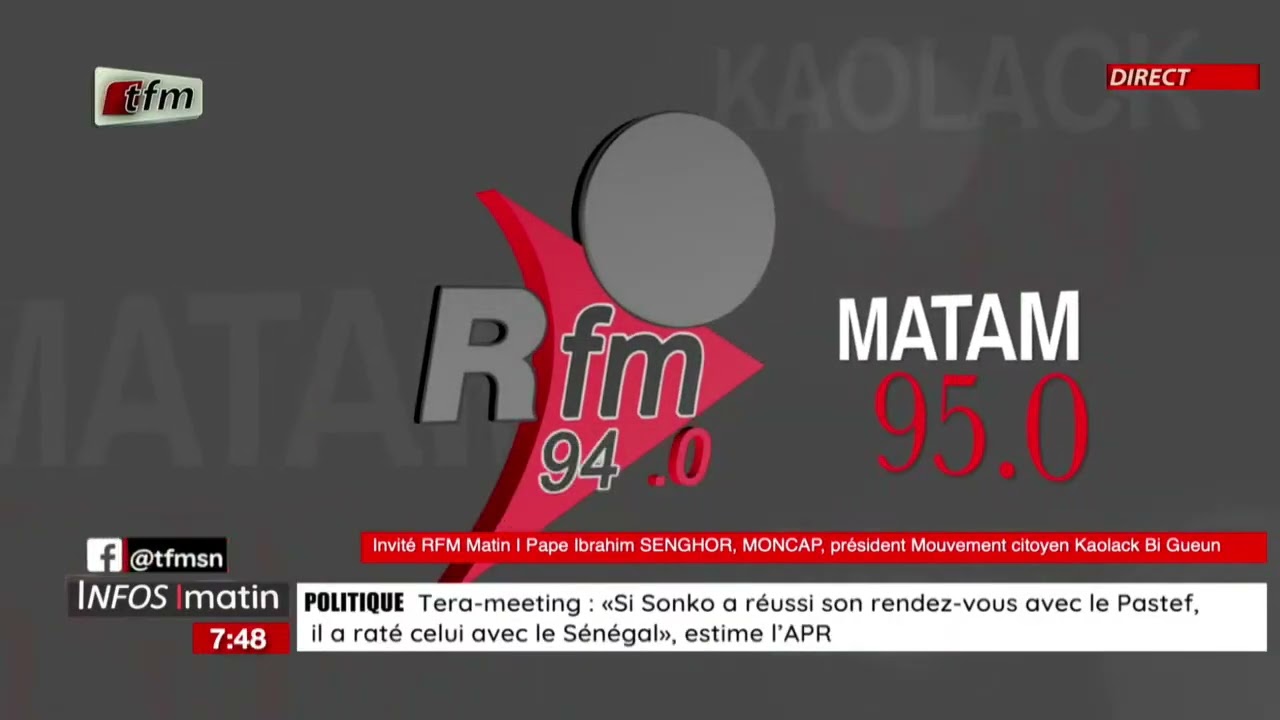 l&acute;invite de rfm matin | Pape Ibrahim SENGHOR, MONCAP - Pr : Babacar FALL - 11 novembre 2025