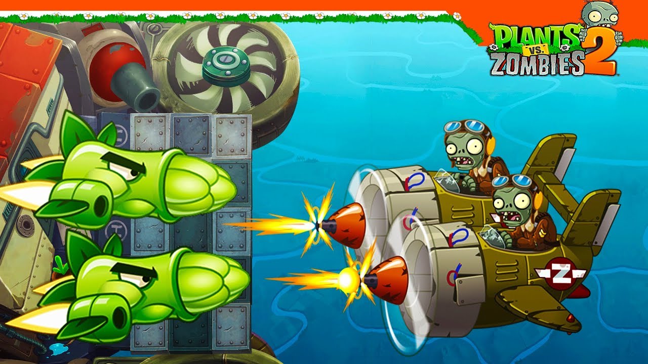 ☁️ ВОЗДУШНЫЕ БОИ С ЗОМБИ ☁️ Plants Vs Zombies 2 (Растения Против Зомби 2) Прохождение