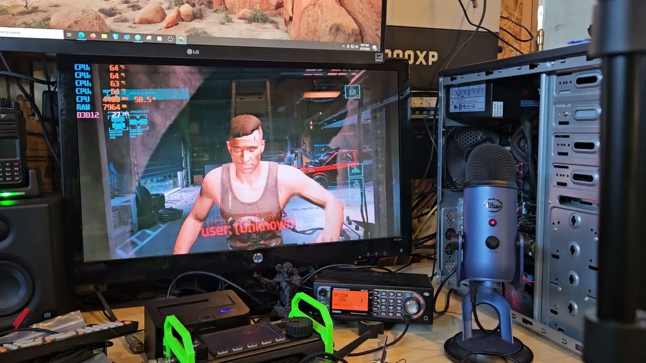 First time playing cyberpunk (on i7-4790k gtx1060 pc)