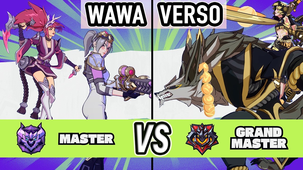 2XKO Season 2 ▰ Wawa (Akali / Caitlyn) vs Verso (Warwick / Jinx) ▰ High Level Gameplay