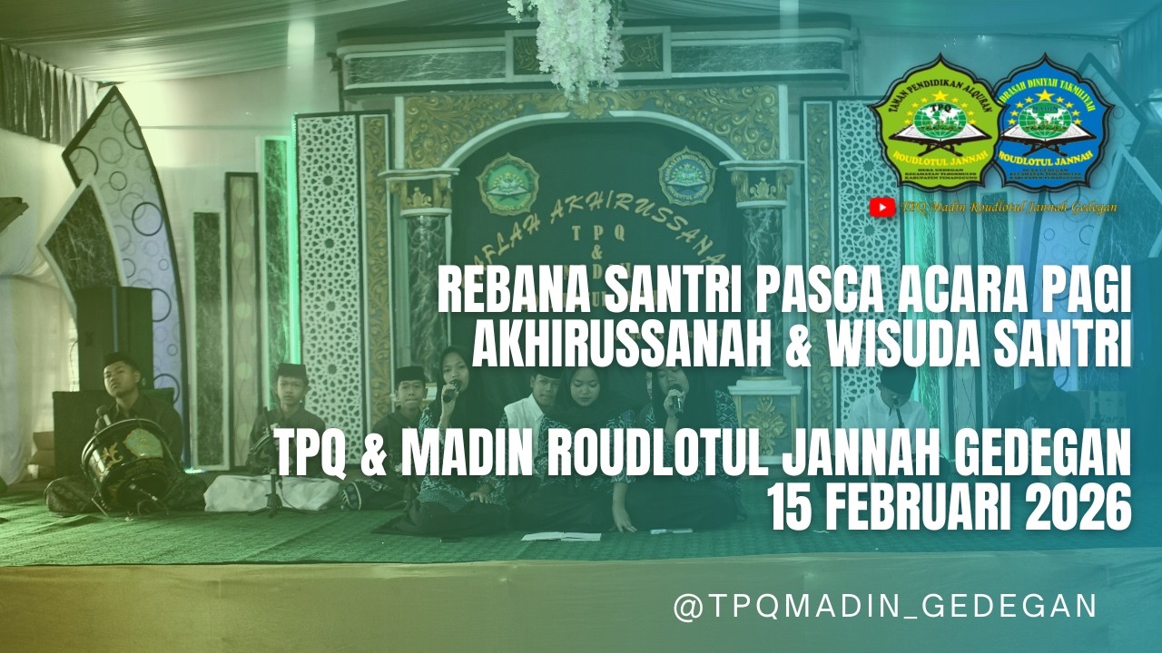 REBANA SANTRI MADIN SESI ISHOMA - AKHIRUSSANAH 2026
