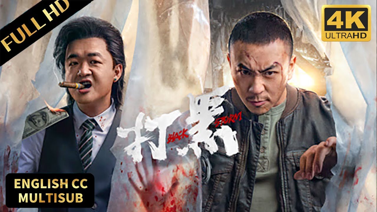 刺激警匪片！功夫释小龙变身刑侦队长，打击包贝尔为首的黑恶势力！#打黑 #blackstorm #电影放映厅 #中国电影 #动作 #悬疑