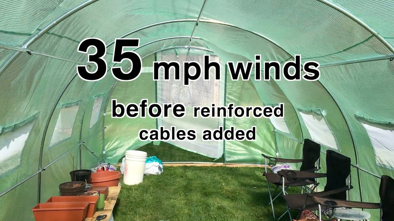 Quictent 10' x 20' DIY wind upgrades!
