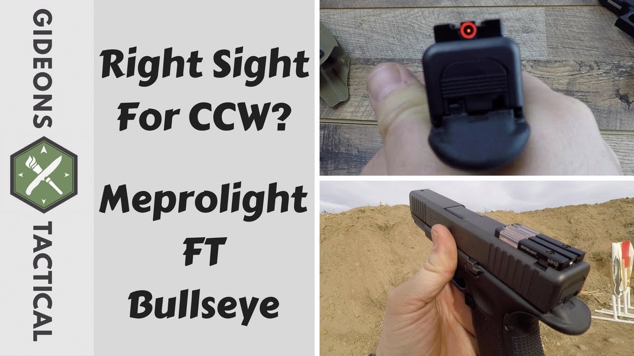 Right For CCW? Meprolight FT Bullseye Sight