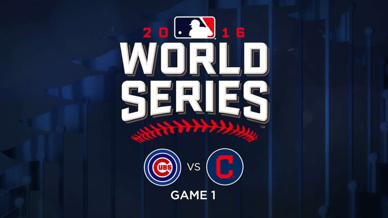 10/25/16: Kluber, Perez lead Indians to Game 1 win