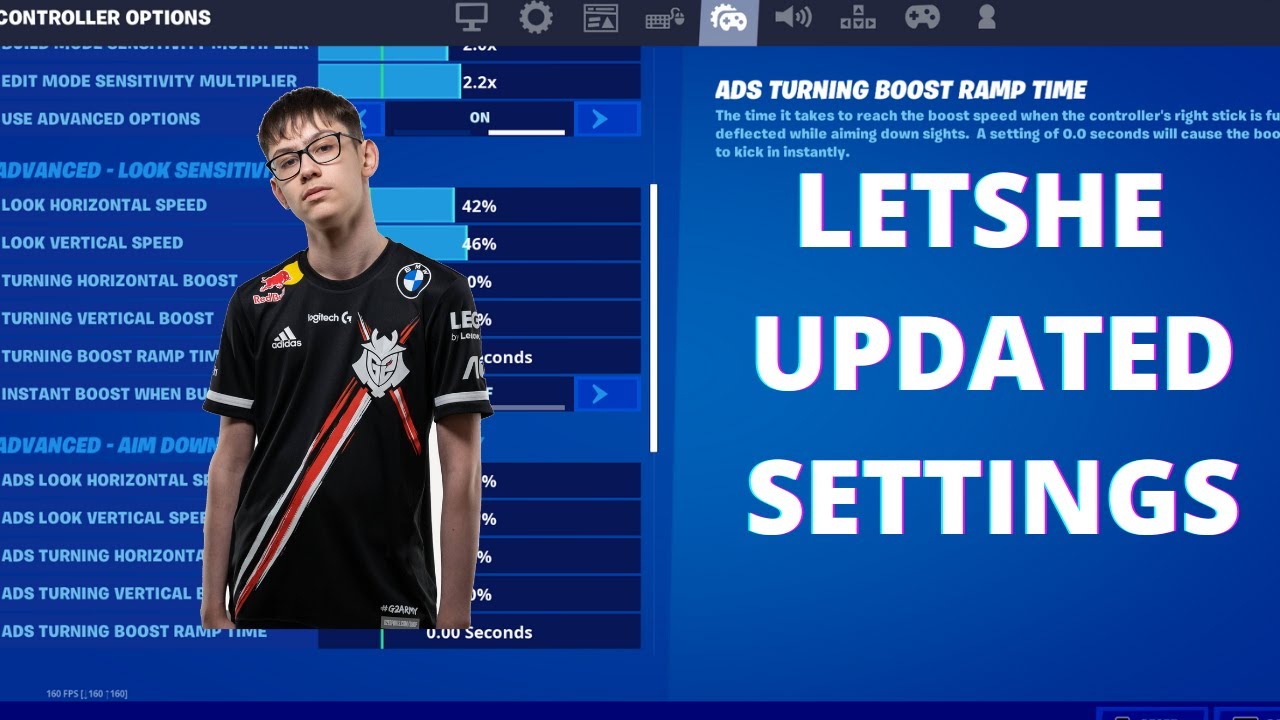 Letshe Settings Season 6 Fortnite - Full Settings
