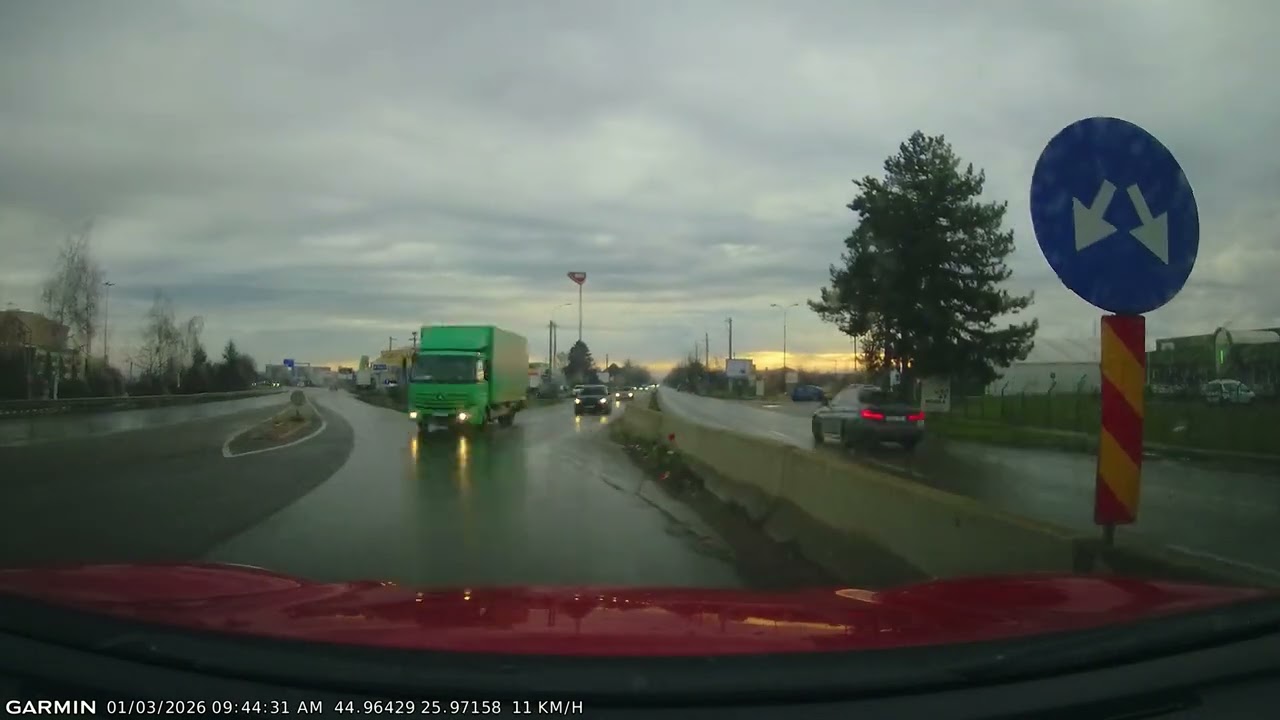 Bucuresti - Brasov (DN1+DN1A - peisaj inzapezit) @ 8x