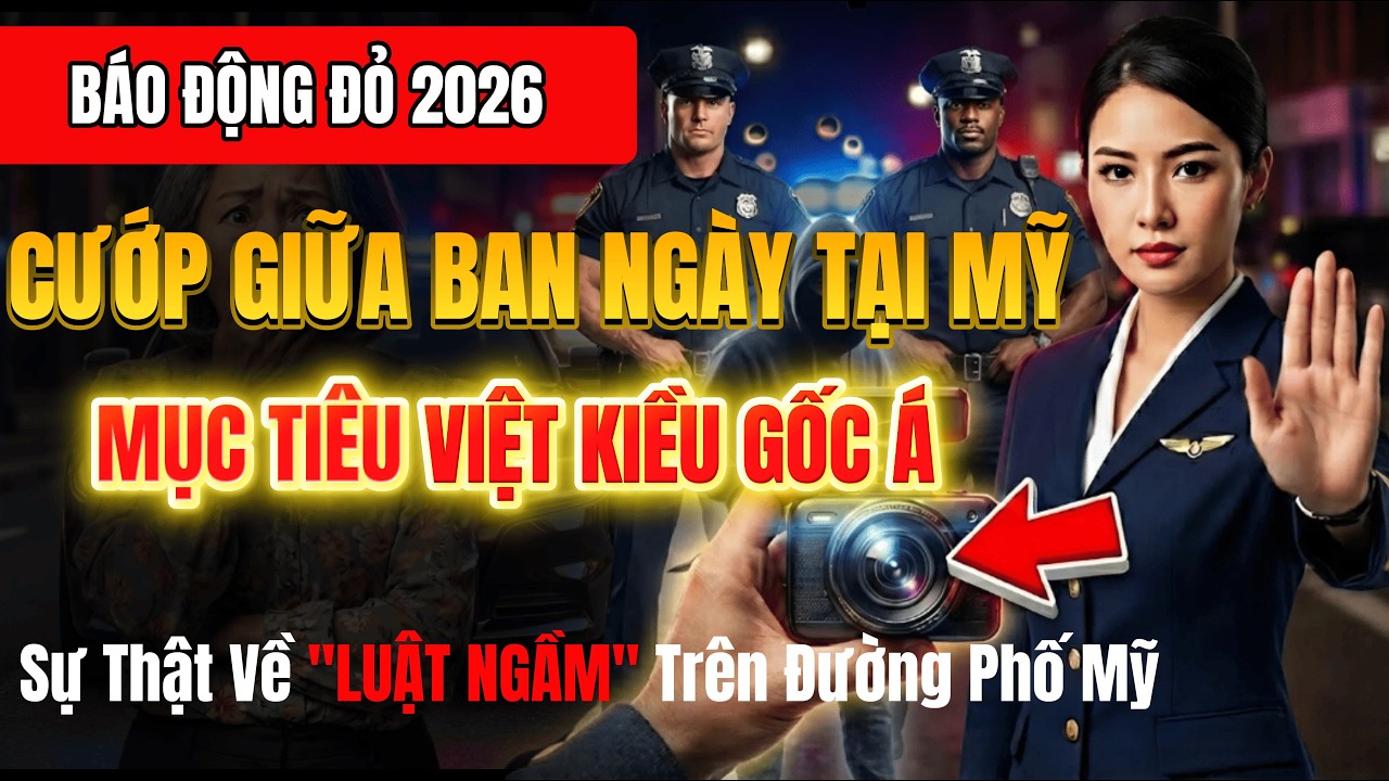 Báo Động 2026: Chiêu Trò Dàn Cảnh Cướp Xe Người Già Gốc Á & Cách Thoát Hiểm Trong 3 Giây