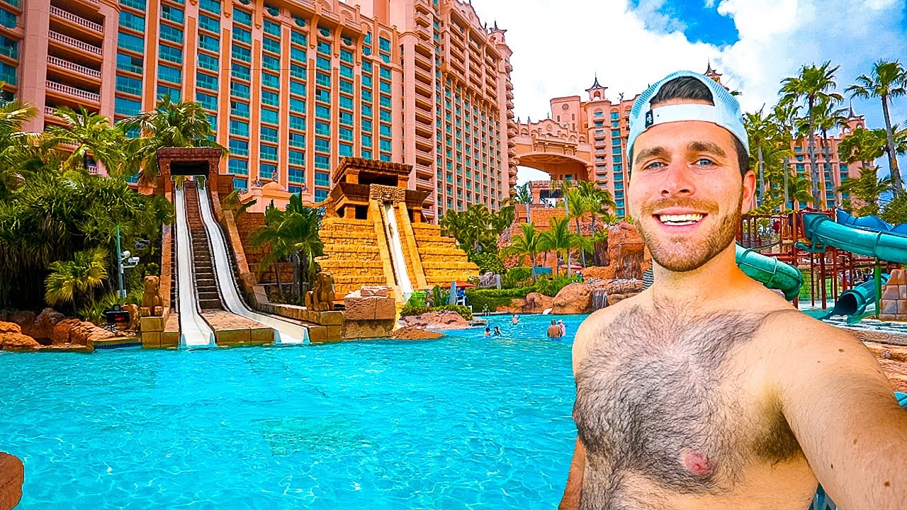 Лучший аквапарк в мире Atlantis' Aquaventure | Багамские острова НЕВЕРОЯТНО захватывающий аквапарк!