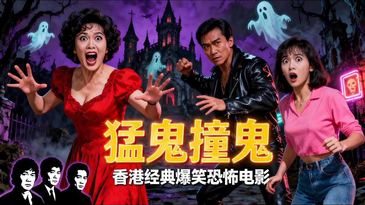 【香港經典電影】《猛鬼撞鬼》Funny Ghost｜吳君如、陳百祥、江欣燕主演｜倒楣舞女跳樓撿到一桶錢？爆笑靈異逆襲，衰運變財運！#吳君如 #陳百祥 #猛鬼撞鬼