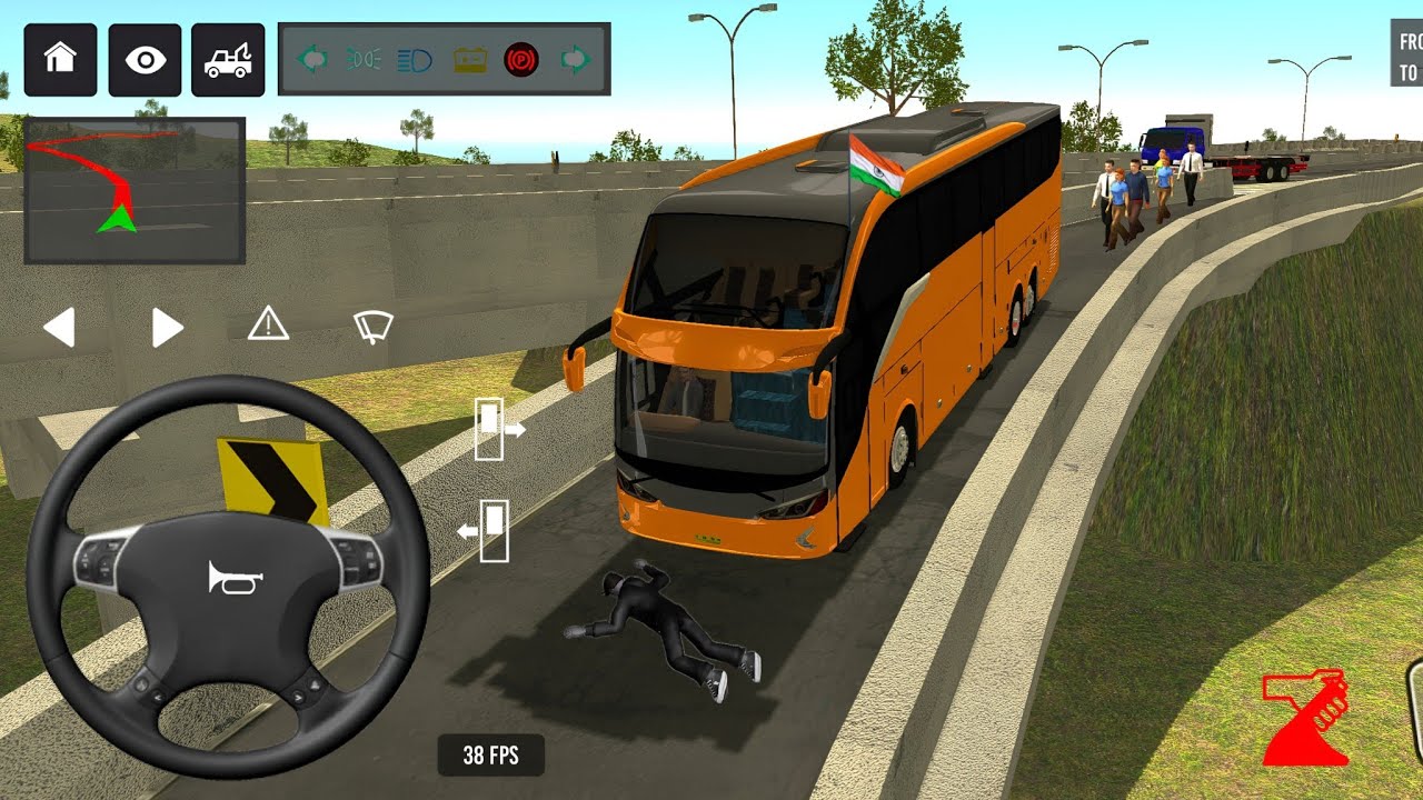 euro coach bus simulator 🫢🚌 || new coach bus simulator part-10 Android gameplay