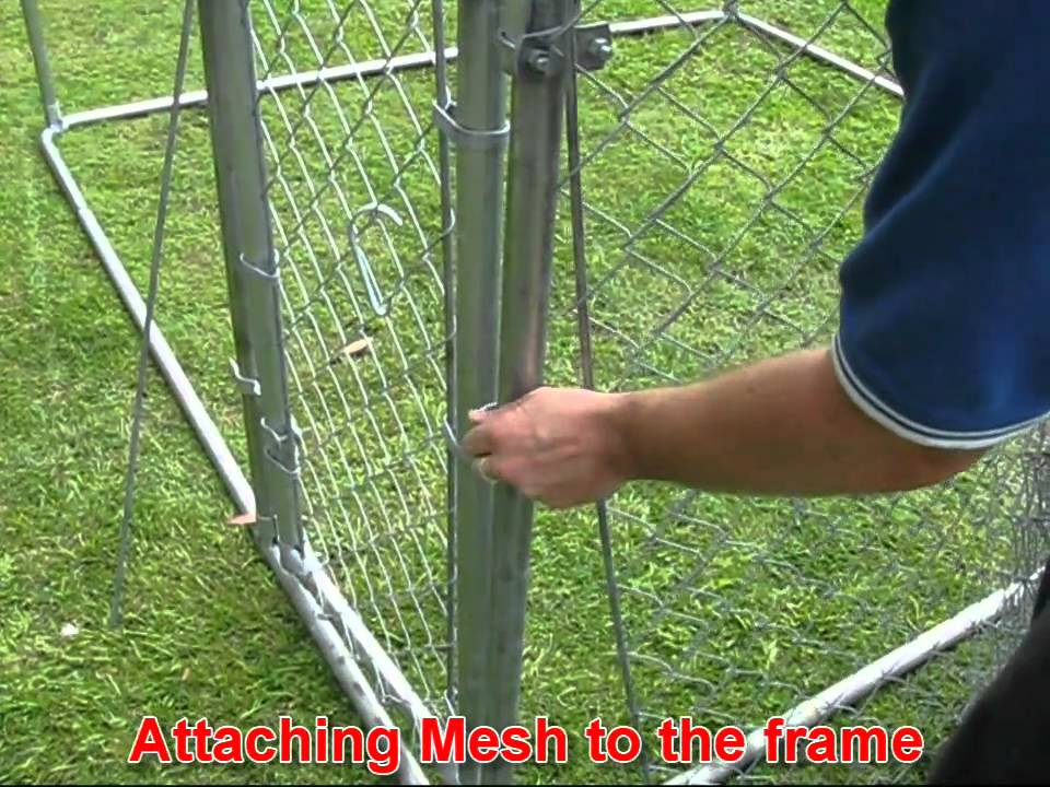 Dogmaster Kennel Run assembly guide