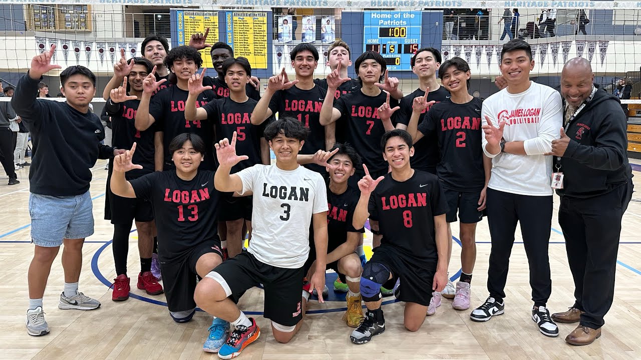 James Logan vs Heritage Boys Volleyball 2023 | NCS D1 First Round