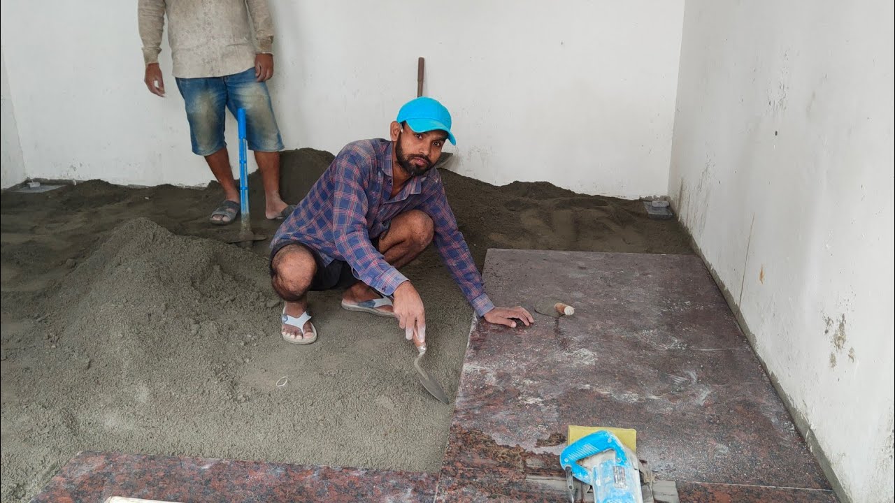how to dark tan brown granite fitting