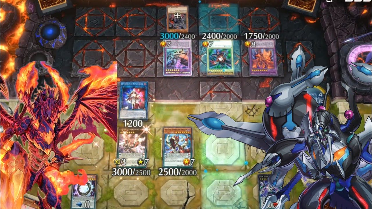 Odd-Eyes Rebellion Dragon Overlord  VS  Red Eyes Black Dragon [ Yu-Gi-Oh! Master Duel ]