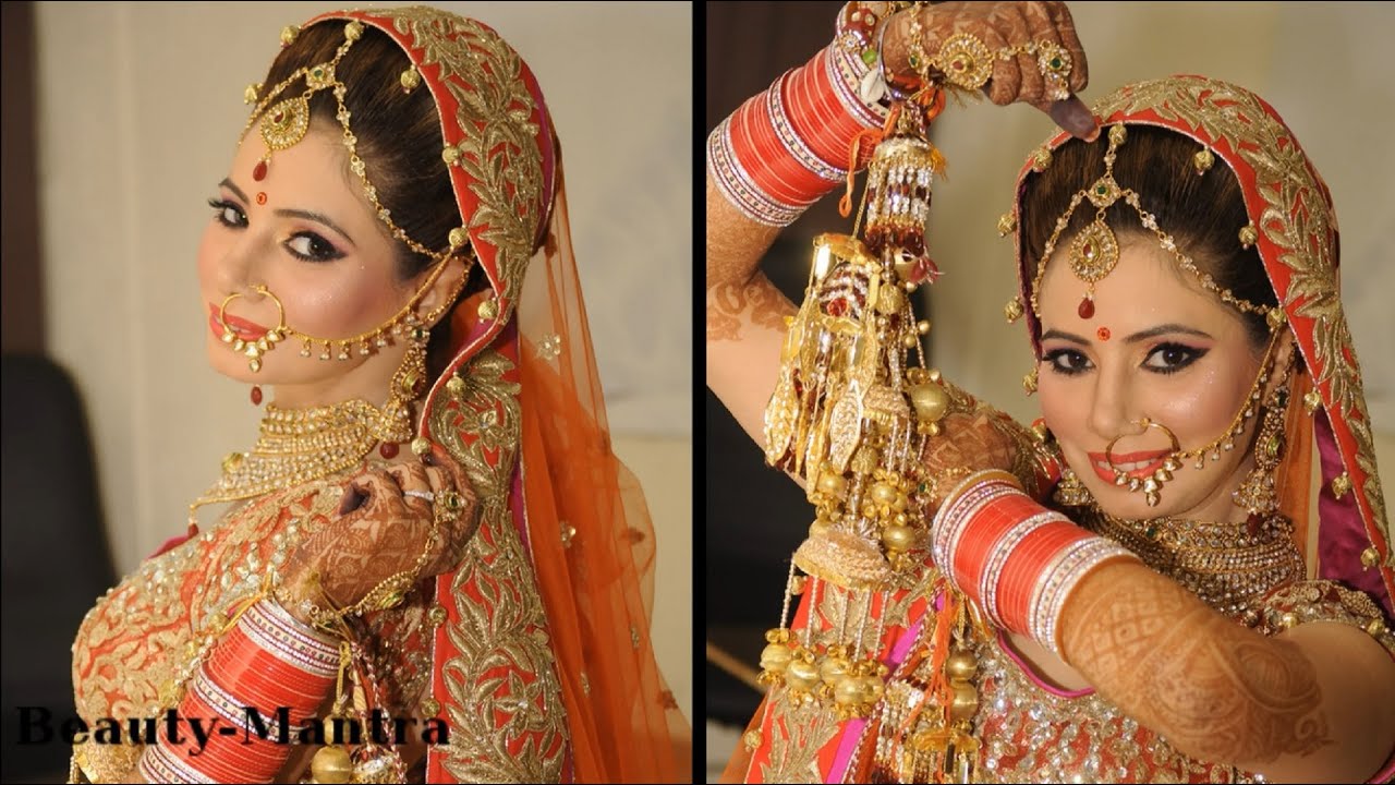 Real Asian Bridal Makeup - Simple And Subtle Look - Complete Hair And Makeup