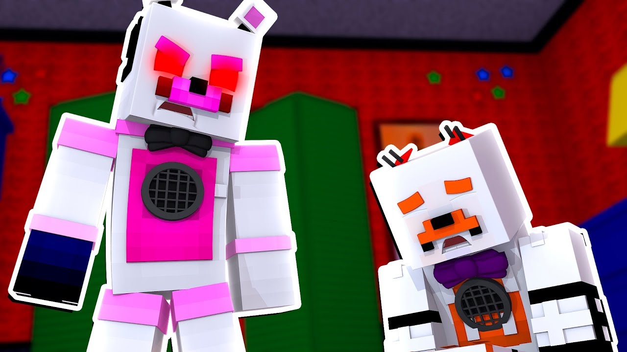 Funtime Freddy DESTROYS Lolbit?! | Minecraft FNAF Roleplay
