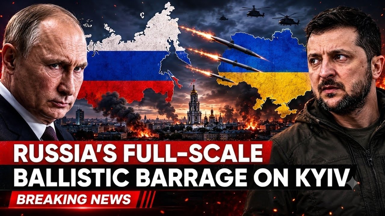 Russia&rsquo;s Full-Scale Ballistic Barrage on Kyiv