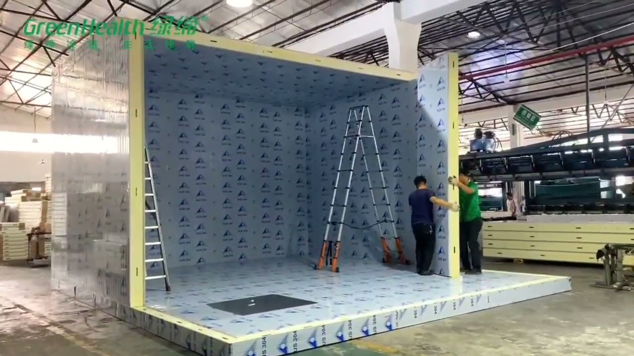 Cold Room Polyurethane Insulation Materials Sandwich Panel For Sale