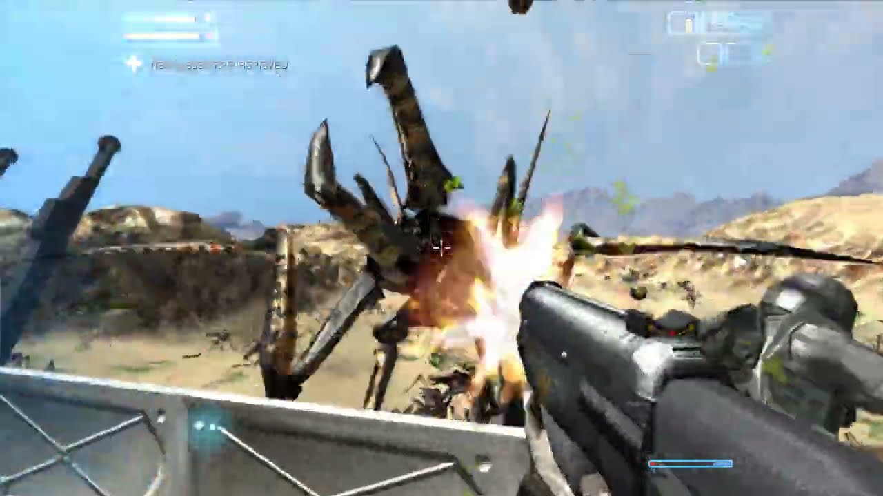 RESCUE THE OUTPOST - Starship Troopers (2005)