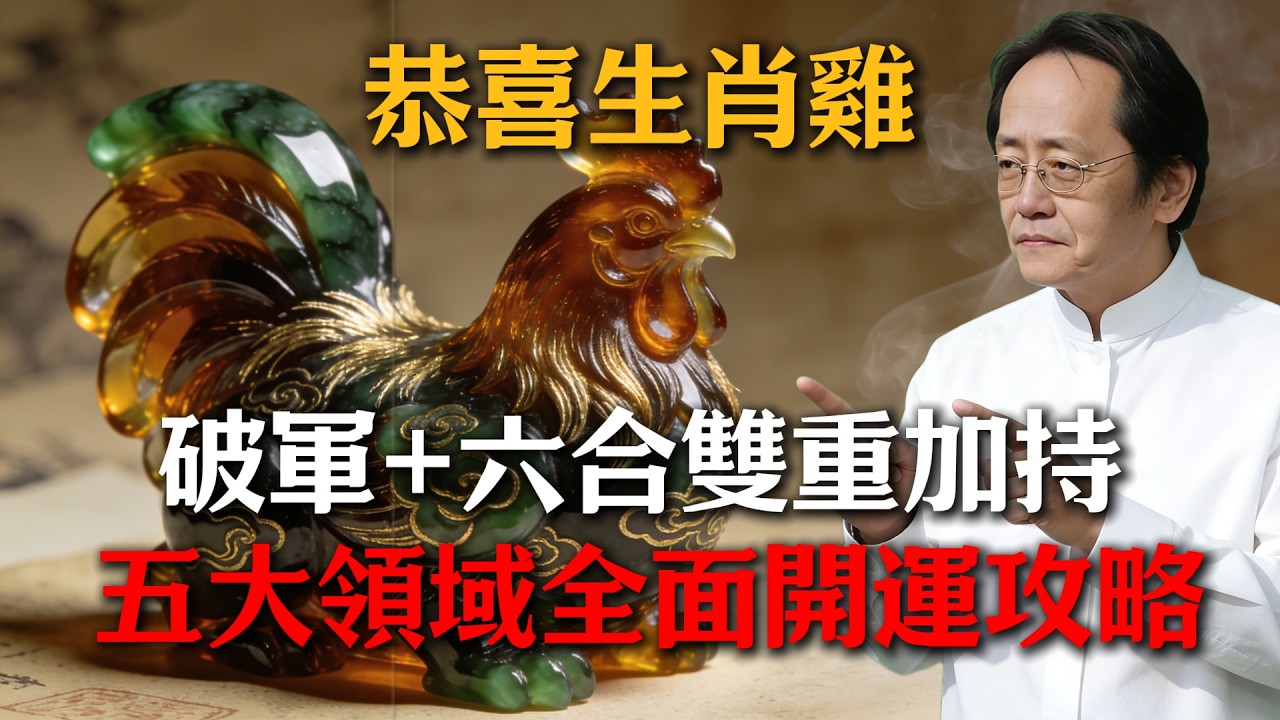 恭喜生肖雞！2026年4月初「破軍」入命，這14天是開運關鍵，速行動否則福報白白溜走！#倪海廈 #命理 #生肖 #運勢