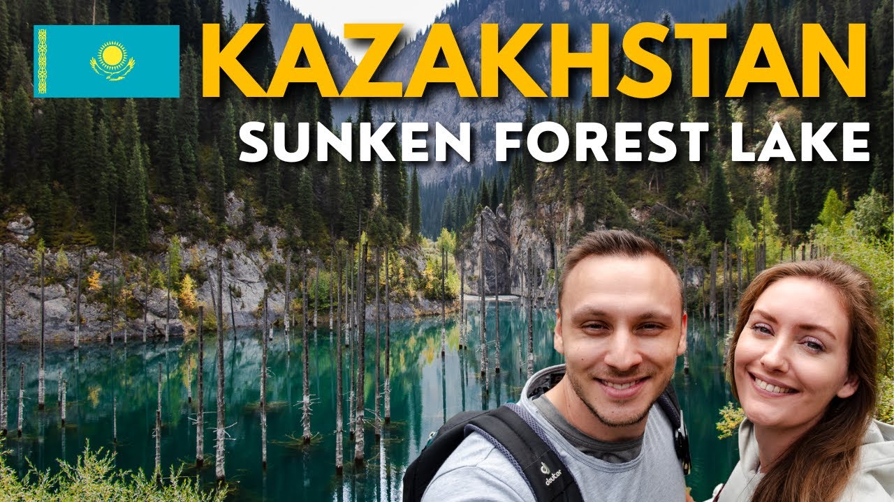 Sunken Forest Lake in Kazakhstan 😱 How to visit Lake Kaindy & Kolsai Lakes 🇰🇿 ROAD TRIP part 4